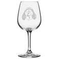 thumbnail image 1 of Grand Griffon Vendeen Dog Themed Etched 12.75oz Libbey Wine Glass, 1 of 1