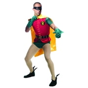 DC Comics 1966 Robin Grand Heritage Costume for Adults by Rubies, Mens XL