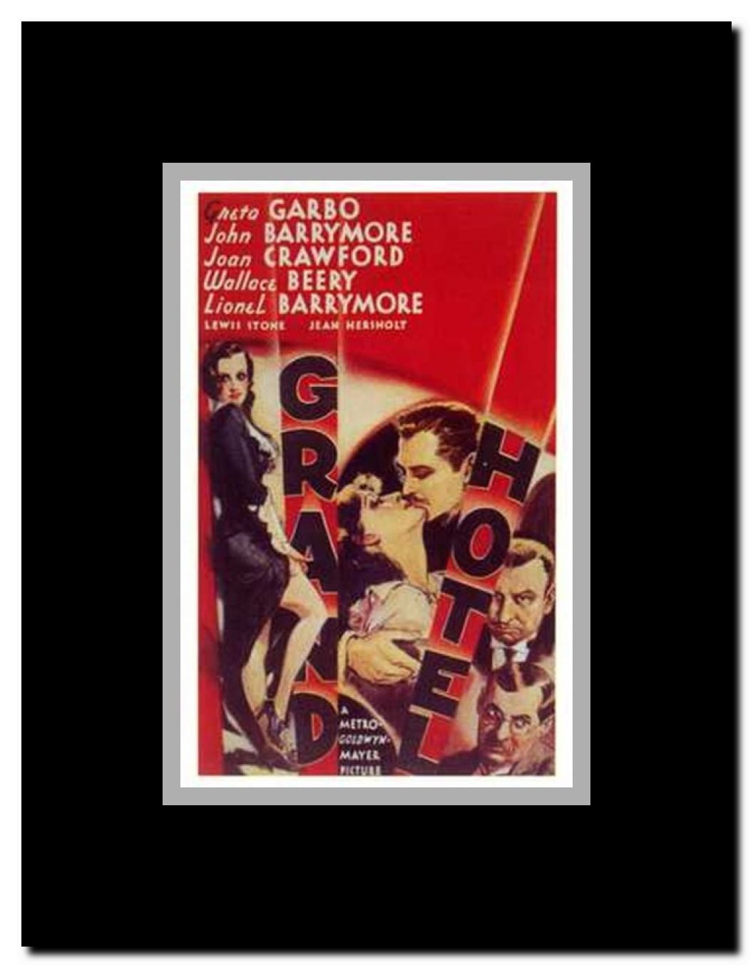Grand Hotel Framed Movie Poster