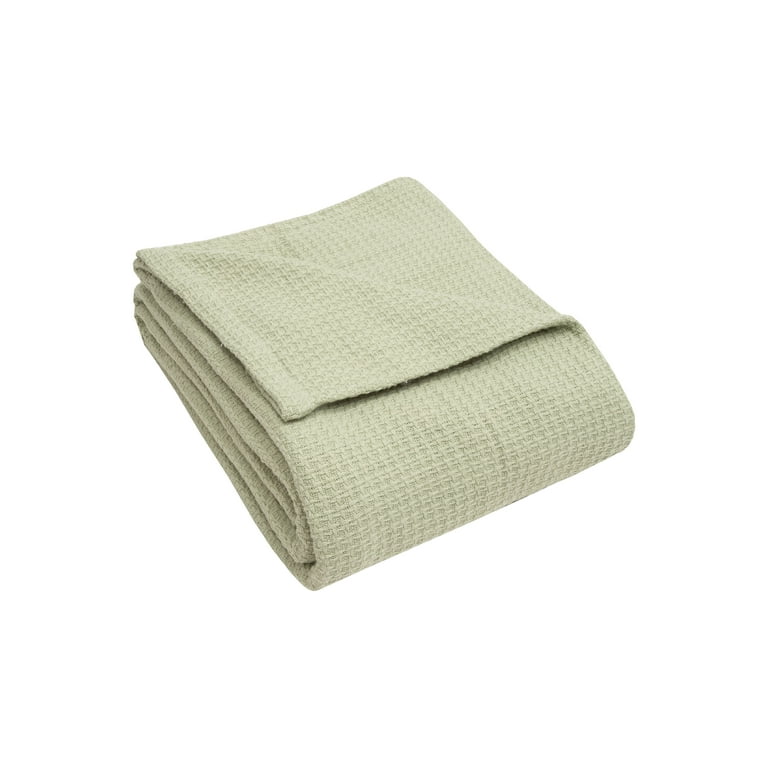 amazon sage green queen blanket
