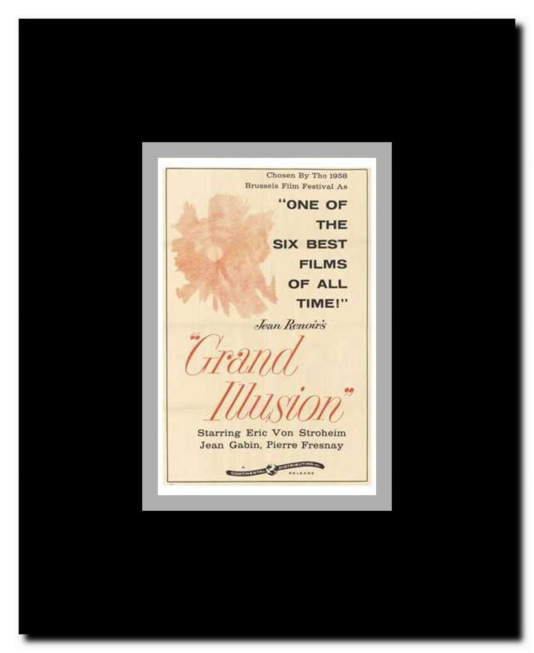 Grand Illusion Framed Movie Poster