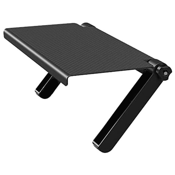 Grand Innovations -Insta TV Top Shelf Create Extra Storage Bracket Rack Hold 6.6lbs 6.5"x13.4"-Black