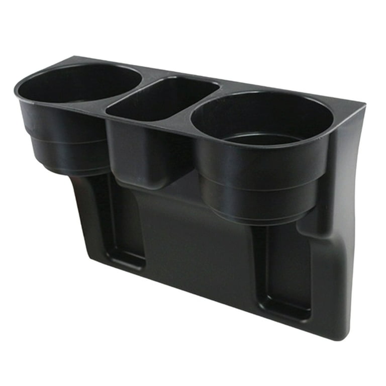 Grand Innovations Universal Cup Holder Multi-Function Wedge Auto Cup Holder  Black