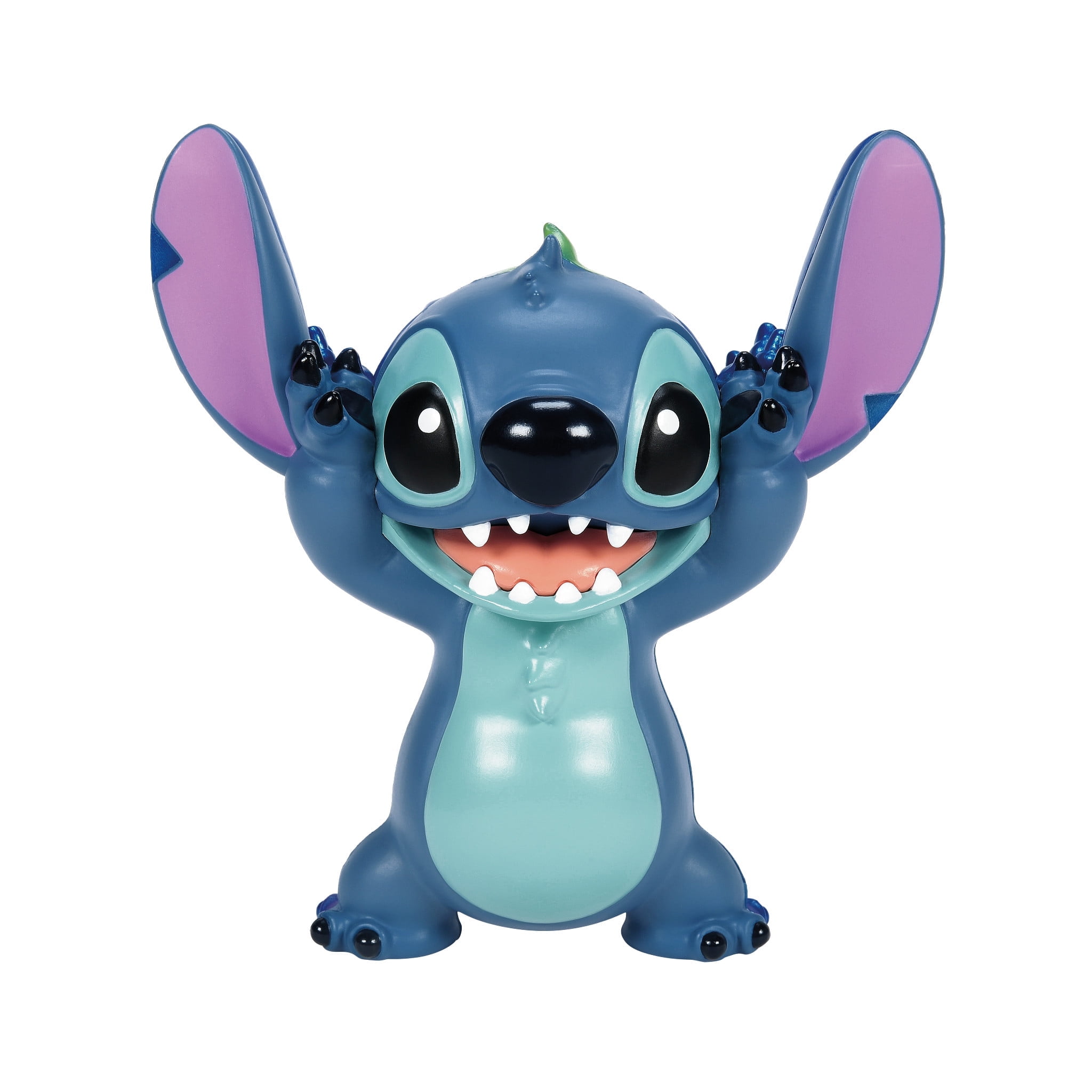 Disney Stitch Double-Sided Blue Resin Figurine, 5.1 Inch