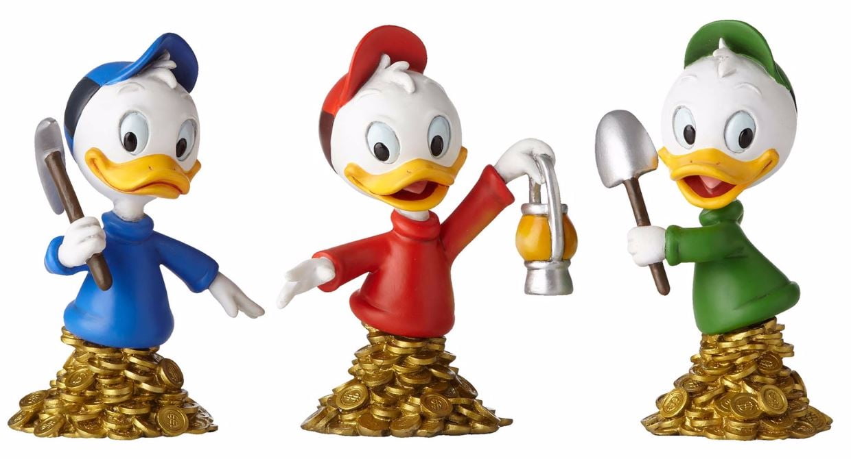 Grand Jester Studios Disney Huey Dewey and Louie Duck Tales Grand Jester Studios Disney Huey Dewey and Louie Duck Tales