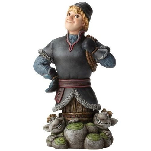 Enesco Grand Jester Studios Kristoff with Trolls Figurine 9"