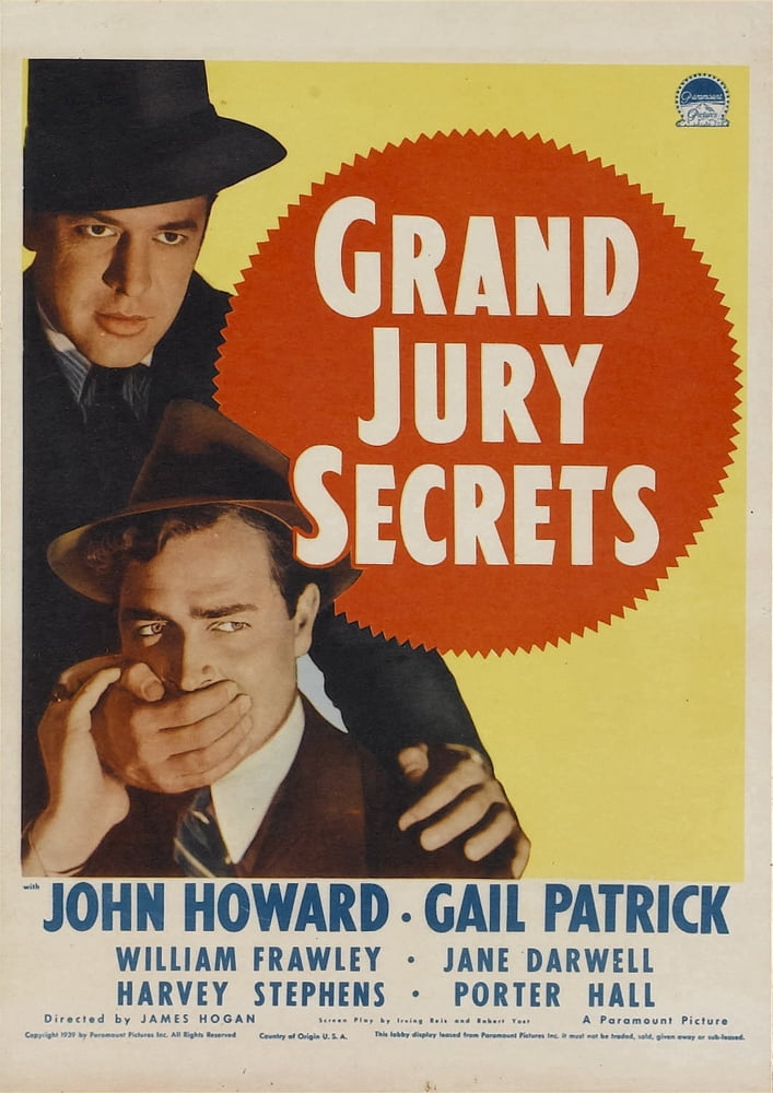 Grand Jury Secrets Canvas Art - (24 x 36)