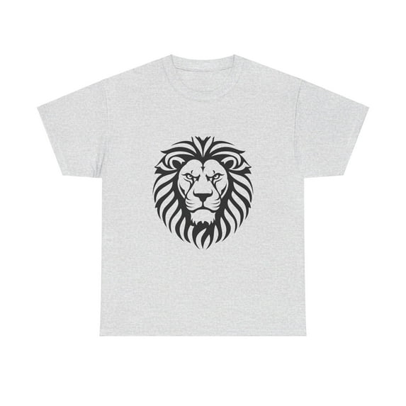 Grand Lion Sketch Pattern T-Shirt
