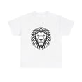 thumbnail image 1 of Grand Lion Sketch Pattern T-Shirt, 1 of 4