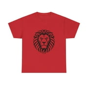Grand Lion Sketch Pattern T-Shirt