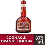 Grand Marnier Cognac & Orange Cordon Rouge Brandy Liqueur, 375 ml Bottle, 40.0% ABV