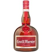 Grand Marnier Cordon Rouge Cognac and Orange Liqueur 750 ml Glass Bottle