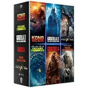 Grand Monsters Collection - 6-DVD Box Set  Kong Skull Island / The Meg / Godzilla King of the Monsters / Godzilla / Rampage / Pacific Rim  [ NON-USA FORMAT, PAL, Reg.2 Import - France ]