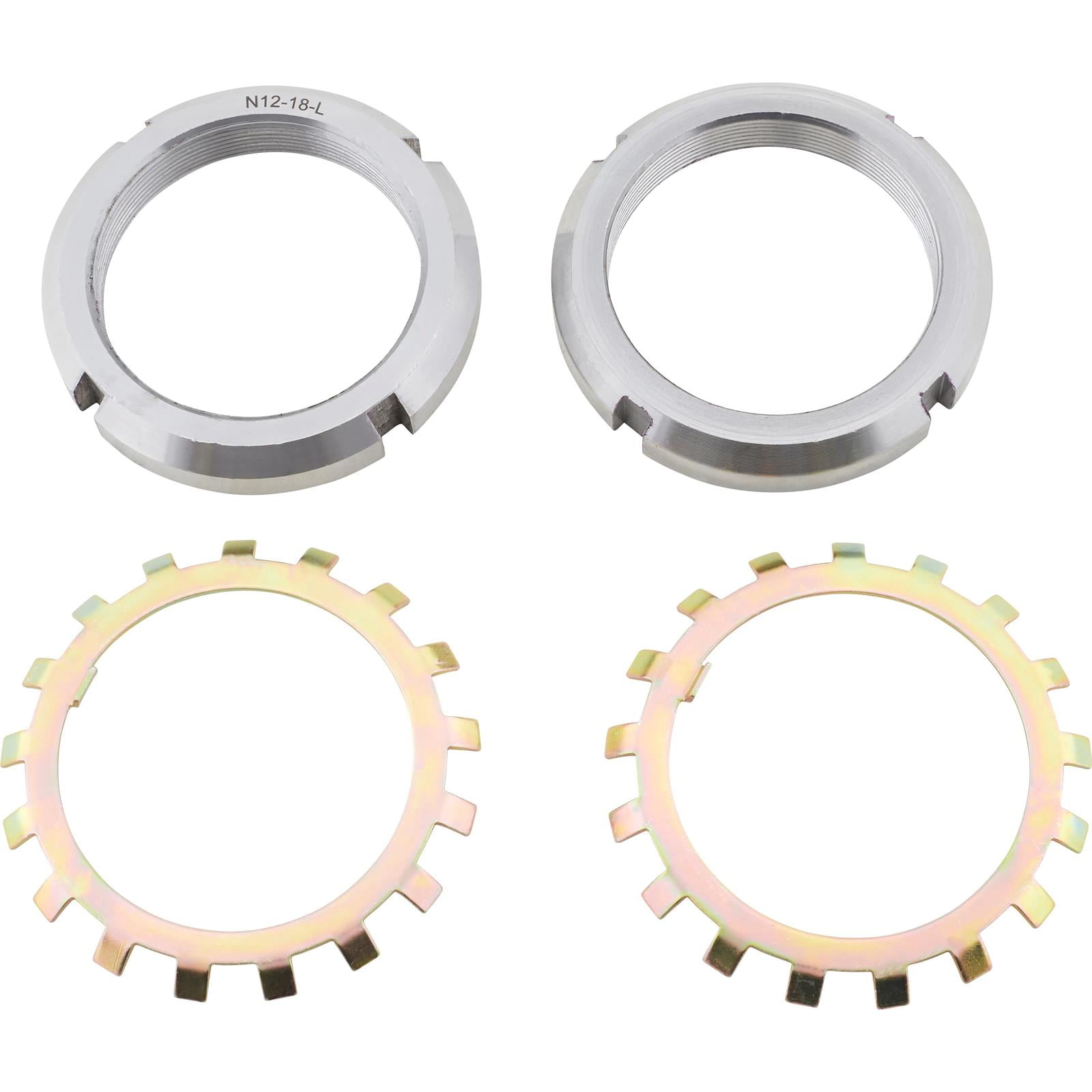 Replacement Roughnut Spanner Roles Grand National Hub Spanner Nuts w/Retaining Lock Set, Size 12 - Walmart.com