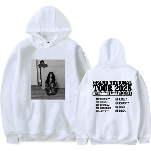 Grand National Tour 2025 Merch Hoodie Pockets Drawstring Unisex Hooded Sweatshirt Fashion Clothing