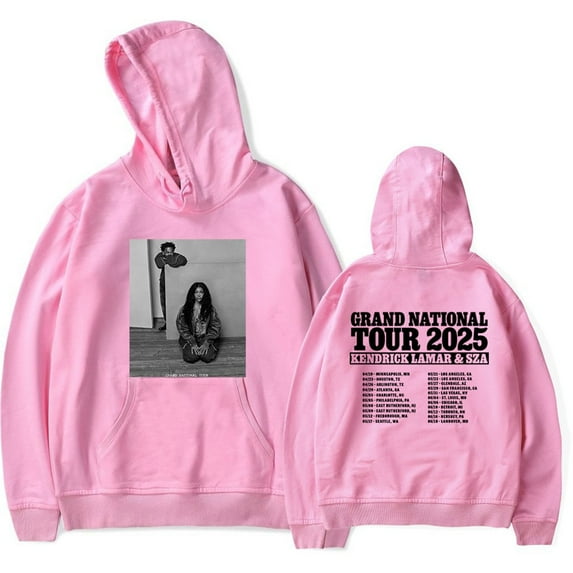 Grand National Tour 2025 Merch Hoodie Pockets Drawstring Unisex Hooded Sweatshirt Fashion Clothing