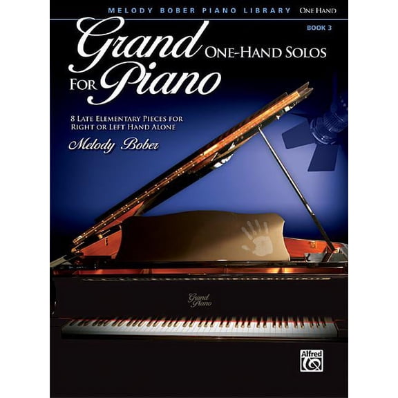 Pre-Owned Grand One-Hand Solos for Piano: Grand One-Hand Solos for Piano, Bk 3: 8 Late Elementary Pieces for Right or Left Hand Alone (Paperback)