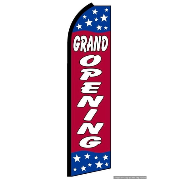 Grand Opening Swooper Flag (Hardware Not Included) |Advertisement ...
