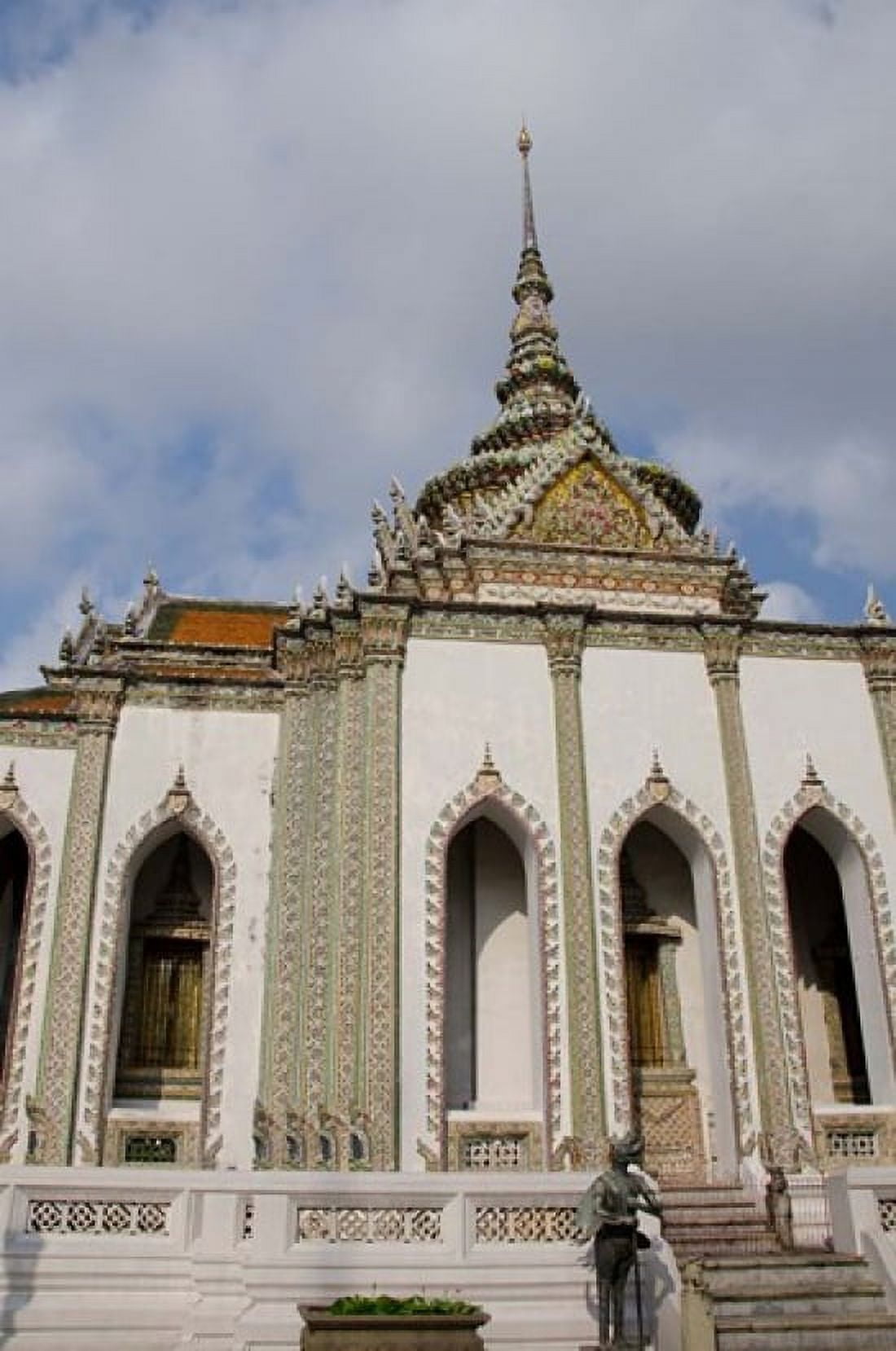 Grand Palace Scripture Library Bangkok Thailand Canvas Art - Cindy Miller Hopkins DanitaDelimont (17 x 25)