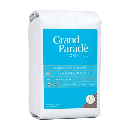 Grand Parade Coffee, 3 lbs Costa Rica Tarrazu Unroasted Green Coffee Beans