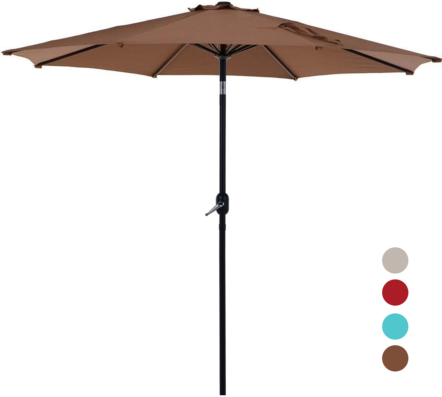 Travelwant Patio Umbrella Clamp, Umbrella Stand Metal Clamp, Sun Shade