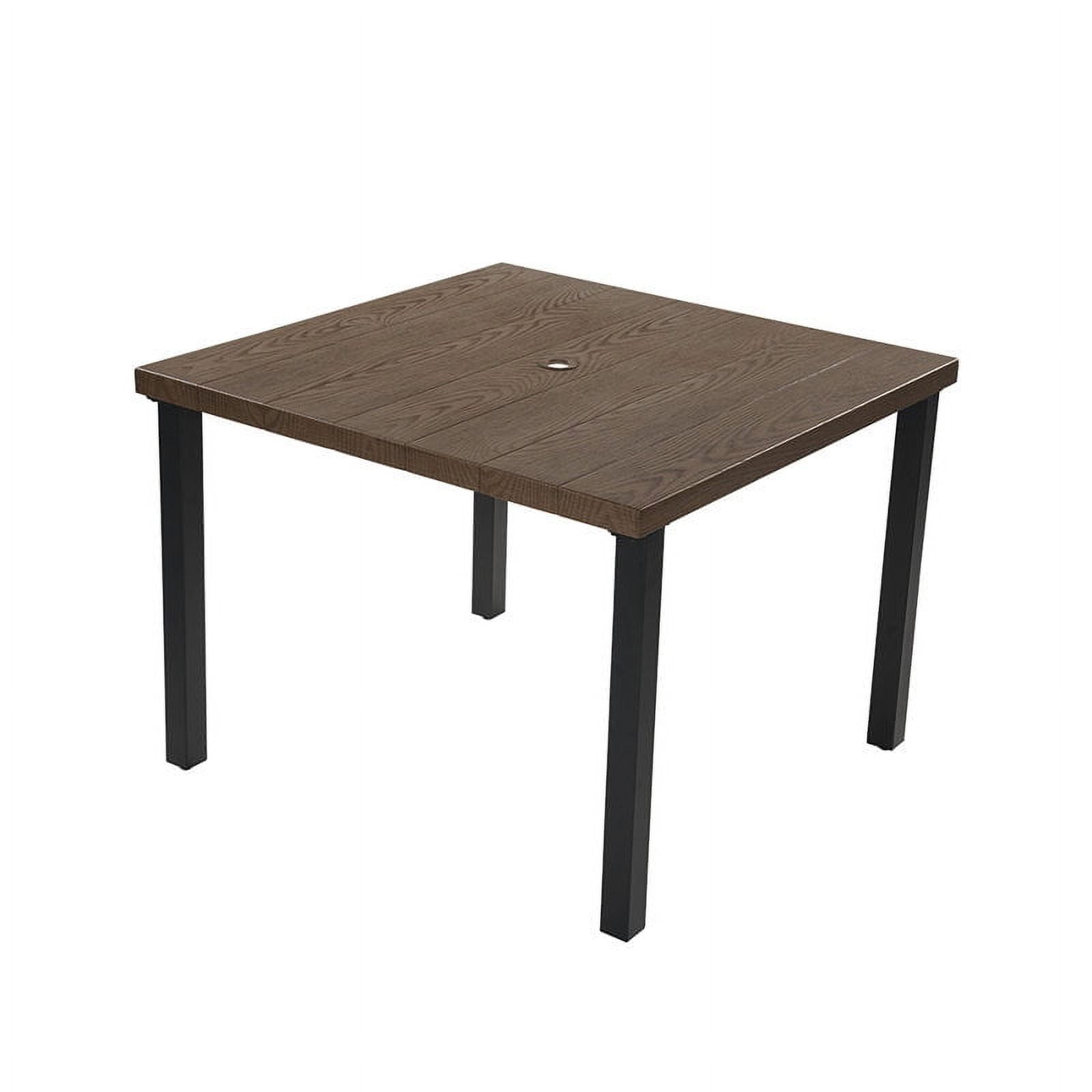 Grand Patio Indoor/Outdoor ELMDALE RustResistant Steel KD Dining Table