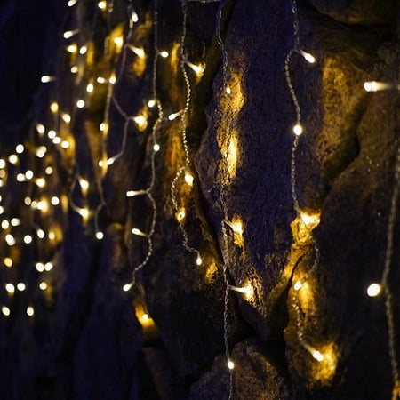 Grand Patio Outdoor 29.5FT 360 LED Solar String Lights, Waterproof 8 Modes, Remote Controlled