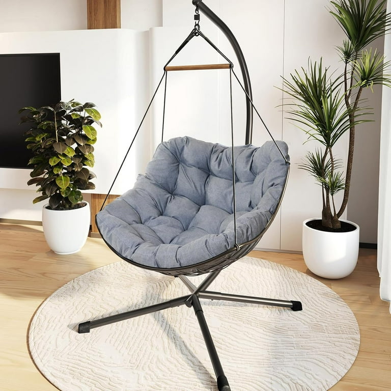 With Stand How To Hang An Indoor Hammock Chair Hammock Chair Stand