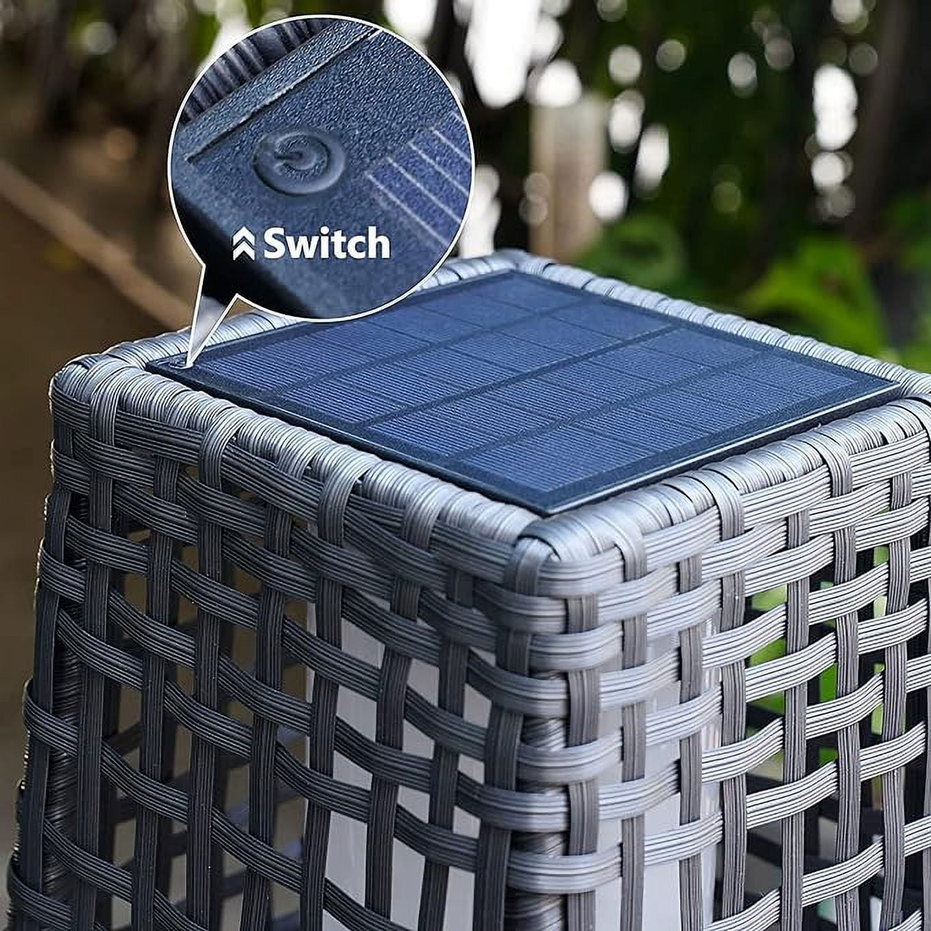 Grand Patio Solar Powered Outdoor Lights Replacement Top for Backyard ...