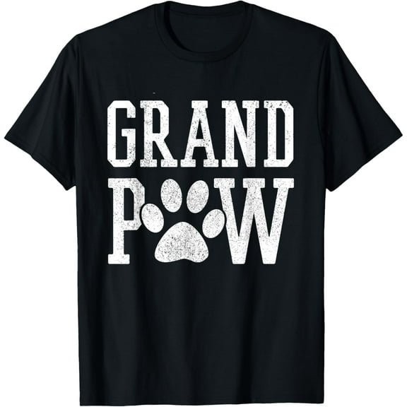 Grand Paw - Funny Grandpa Dog Lover Father's Day Gift T-Shirt