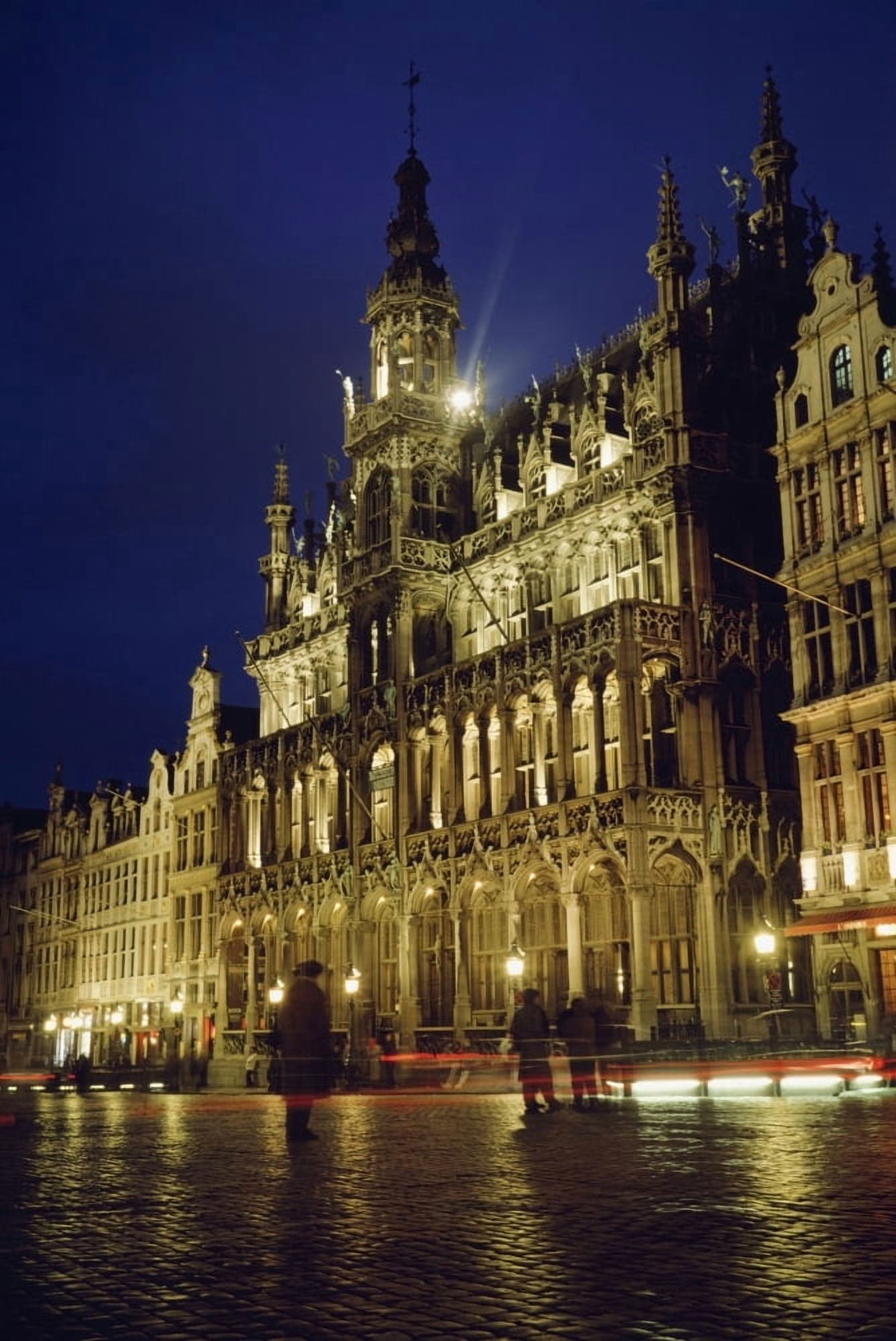 Grand Place Canvas Art - Charles Bowman Design Pics (12 x 18)