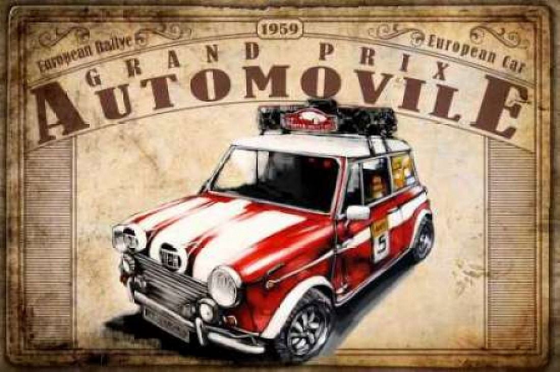 Grand Prix Automovile Canvas Art - Bresso Sola (12 x 18)