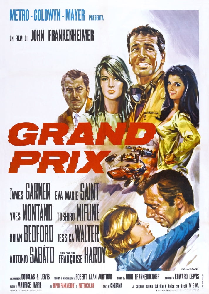 Grand Prix Canvas Art - (11 x 17)