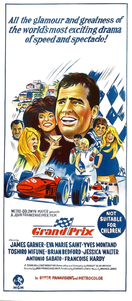 Grand Prix Canvas Art - (11 x 17)
