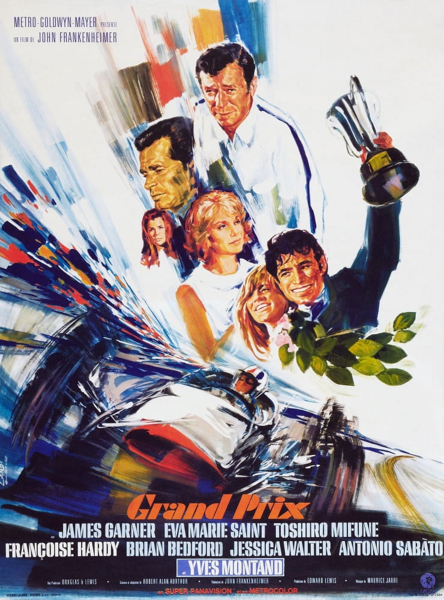 Grand Prix Canvas Art - (24 x 36)