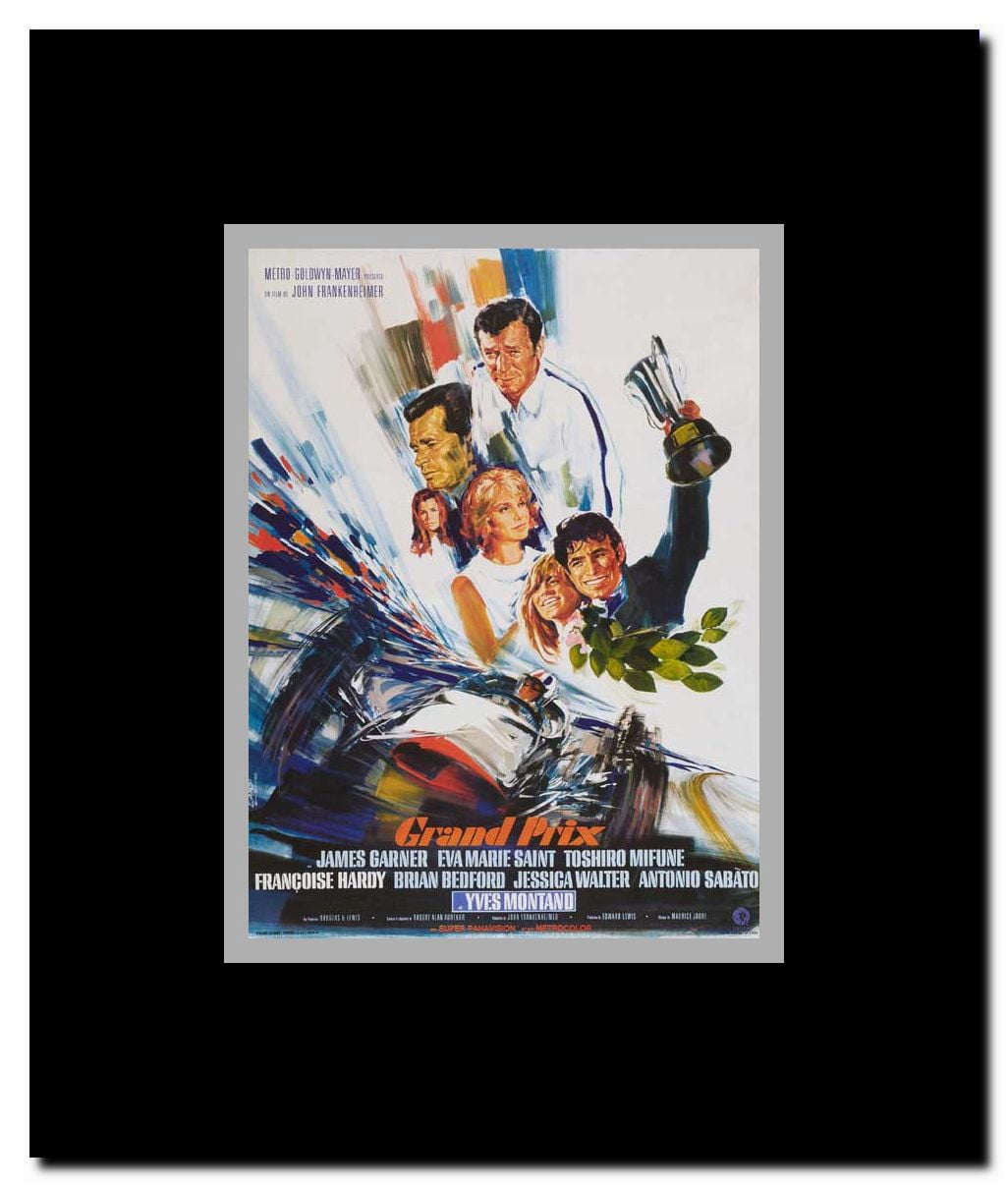 Grand Prix Framed Movie Poster