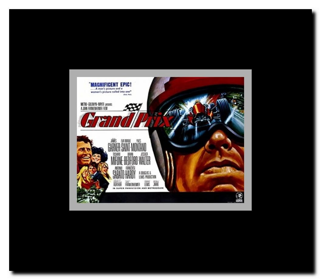 Grand Prix Framed Movie Poster