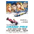 thumbnail image 1 of Grand Prix Italian Poster From Left: Eva Marie Saint Yves Montand Francoise Hardy James Garner 1966 Movie Poster Masterprint (11 x 17), 1 of 1