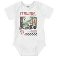 thumbnail image 1 of Grand Prix Italian Speed Racing Car Bodysuit Jumper Boys Infant Baby Brisco Brands 12M, 1 of 6