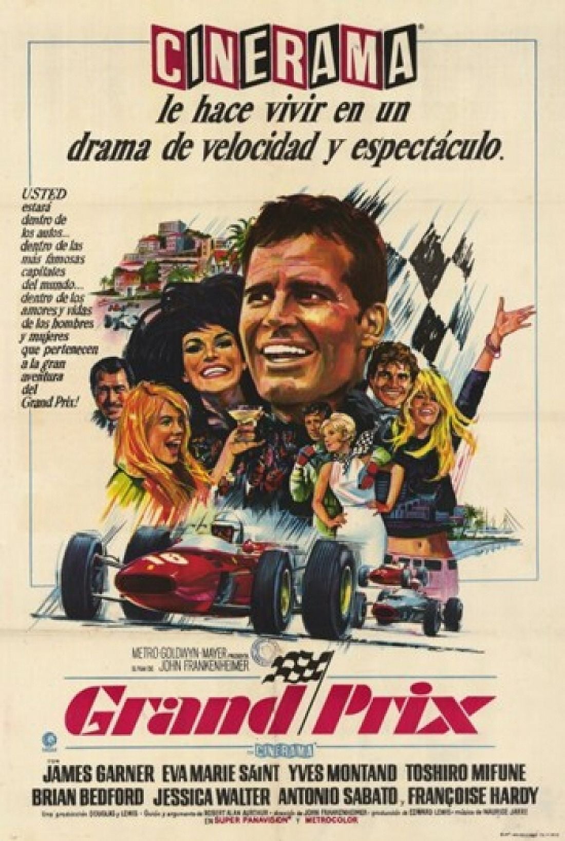 Grand Prix Movie Poster (11 x 17)