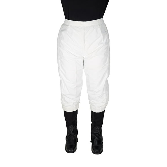 Grand Prix Rain Pants, White - Extra Small