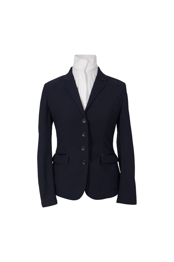 Saltare Dolce 4 Button Riding Show Jacket, Navy - 36 (US Women's size 4 Regular)