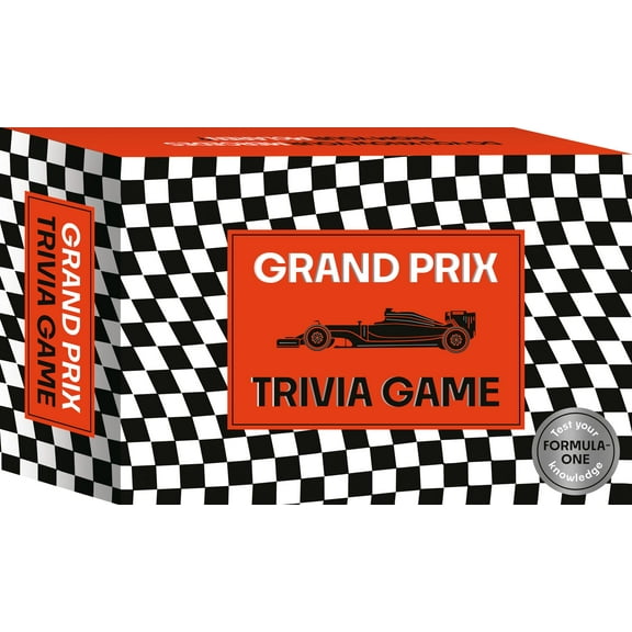 Grand Prix Trivia Game : Test your Formula-One knowledge (Cards)