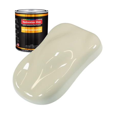 Grand Prix White 1 Quart URETHANE BASECOAT Car Auto Body Paint