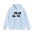 thumbnail image 1 of Grand Rapids Michigan Local Moving Away Hoodie, Gifts, Hooded Sweatshirt, 1 of 4