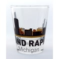 thumbnail image 1 of Grand Rapids Michigan Sunset Skyline Shot Glass, 1 of 3