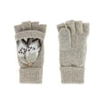 thumbnail image 1 of Grand Sierra  Convertible Winter Pattern Knit Fingerless Glove to Mitten (Women), 1 of 3