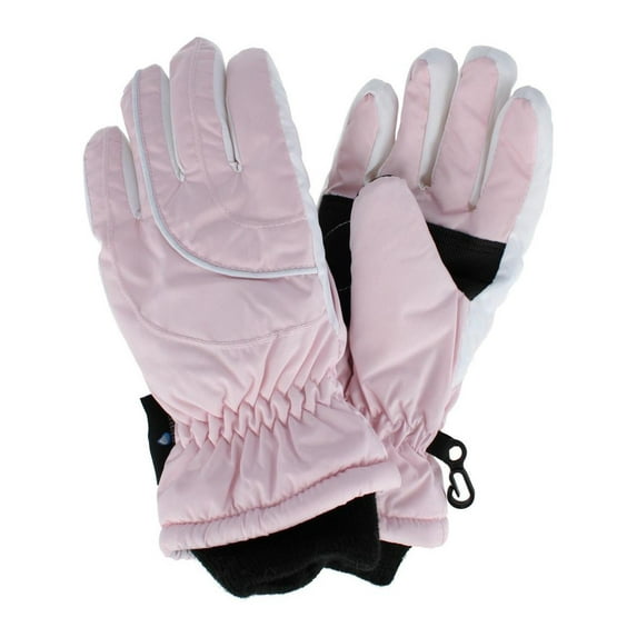 Grand Sierra Girl's 4-6 Waterproof Taffeta Winter Ski Gloves