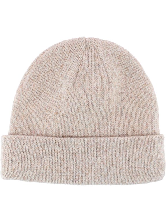Ragg Wool Fleece Lined Winter Beanie Cuff Cap (Men)
