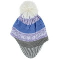 thumbnail image 1 of Grand Sierra Toddler (2-4) Lined Striped Winter Hat with Ear Flaps, 1 of 4